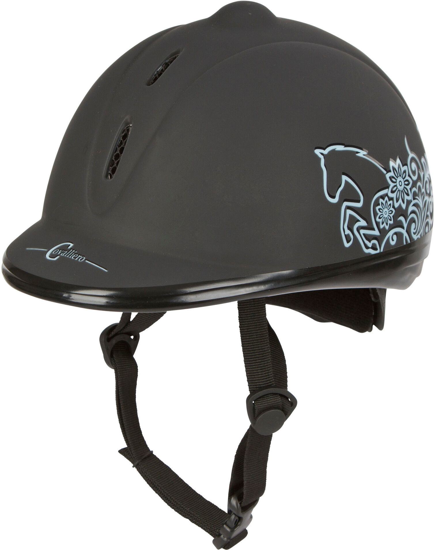 Kerbl Casque Beauty noir, T.52-55