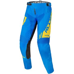 ROOST - Pantaloni X-Ruby Sick Blue / Giallo Blu,Giallo 30