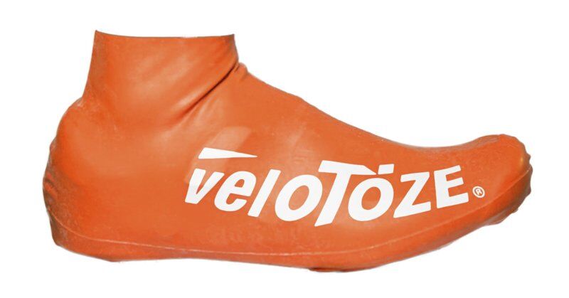 Velotoze Short Shoe Cover - copriscarpe da bici Orange S/M