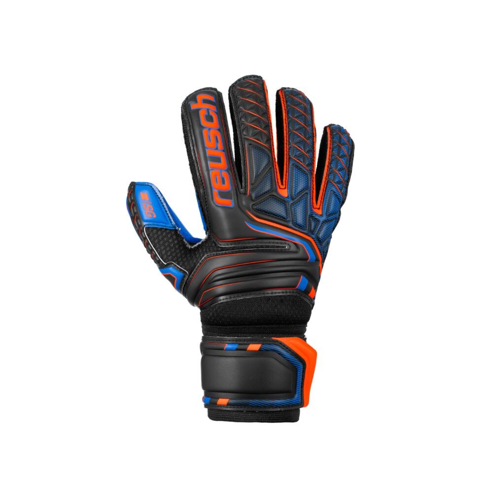 Reusch Guanti Calcio Attrakt Sg Etra Fs Nero Arancio Uomo 9 / L