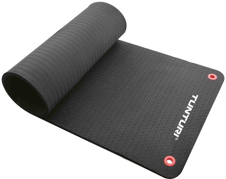 Tunturi Fitnessmat Pro - Yogamat - 140 x 60 cm - Zwart