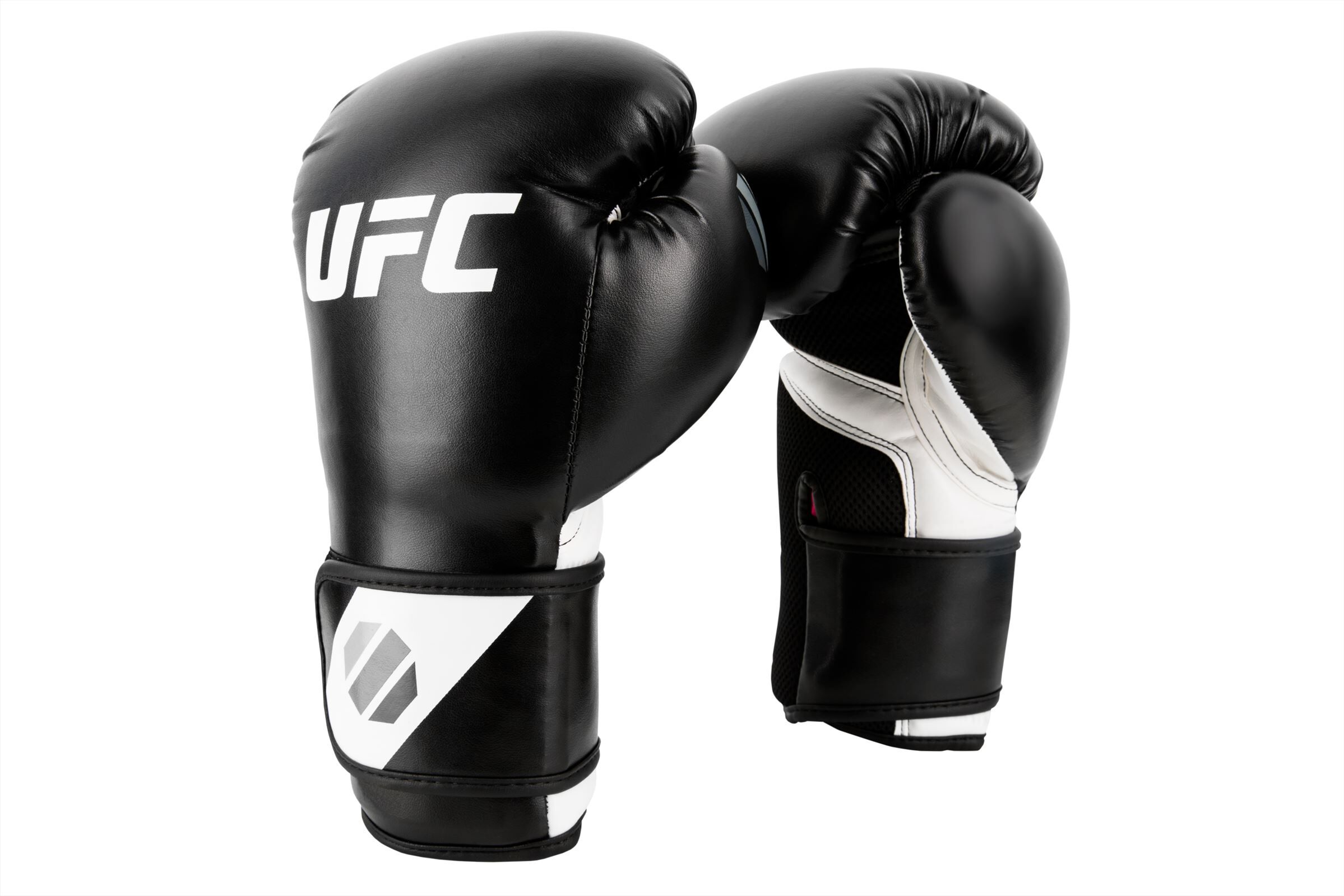 UFC Training (kick)bokshandschoenen Zwart/Wit - 8 oz