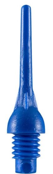 Bull's Ball Point softtips (2BA) 19,8 / 6 mm blauw 1000 stuks - Blauw