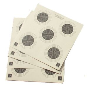 Hatsan Paper Target 5-Spot 100 pcs Beige OneSize, Beige