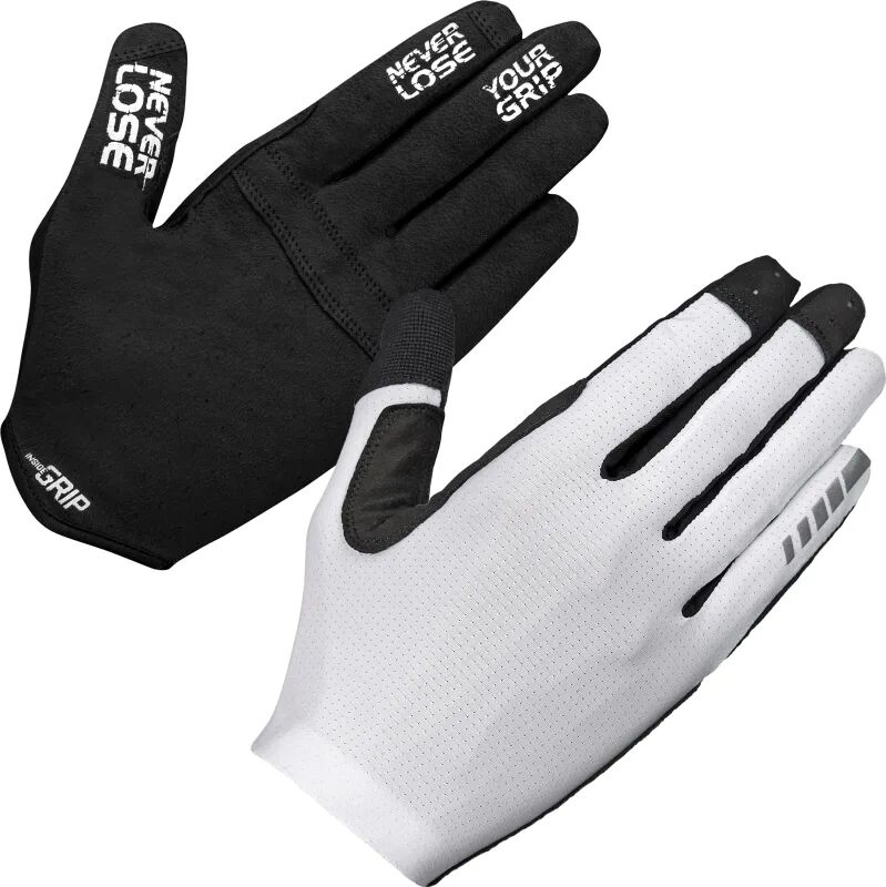 GripGrab Aerolite InsideGrip Long Finger Glove Hvit