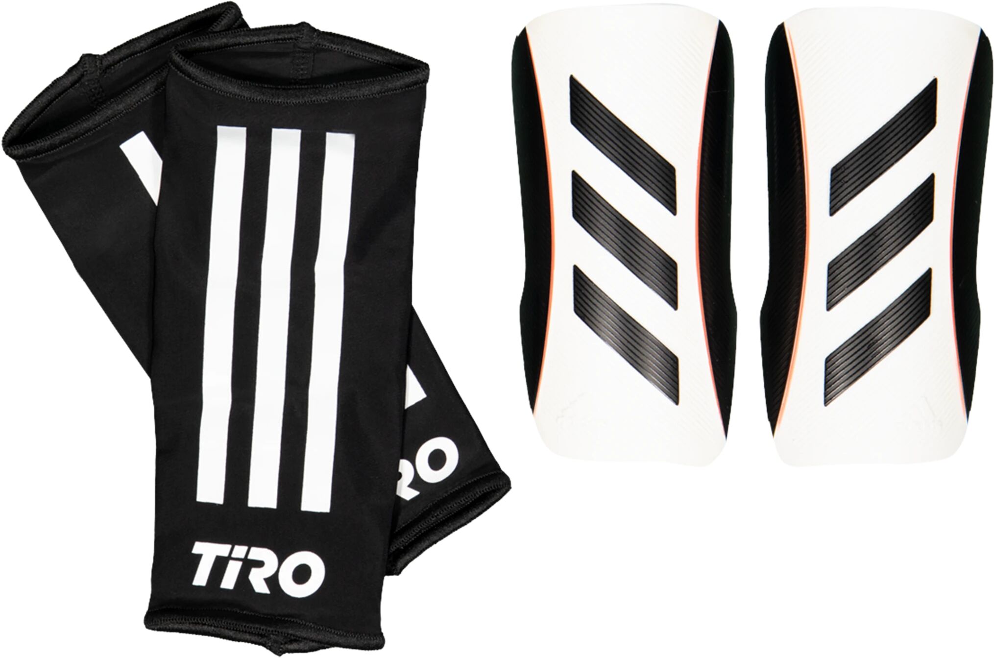 adidas TIRO SHIN GUARD LEAGUE, leggskinn senior L White/black/black/so