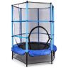 KLARFIT Rocketkid trampolina Ø140cm siatka zabezpieczająca zawieszenie Bungee od 3 roku życia