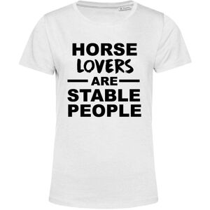 Horse Lovers Are Stable People T-shirt   DamMVit Vit