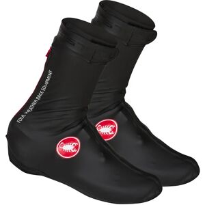 CASTELLI Pioggia 3 Road Rain Shoe Covers, black Rain Booties, Unisex (women / men), size 2XL, Cycling clothing