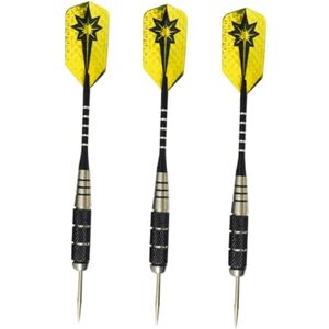 Milisten 3pcs Drop-resistant Darts Needle-tipped Darts Dart Supplies Flights Darts Traditional Targets Darts Stable Flight Darts Professional Darts Metal Darts Accessories Major