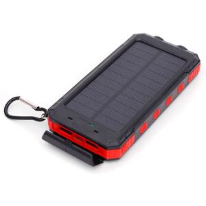 BayOne Solcelleoplader Powerbank med solcelleoplader 20000 mAh