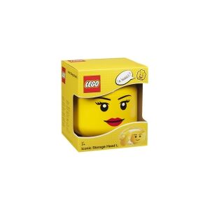 Room Copenhagen LEGO Storage Head L Girl - Opbevaringsboks