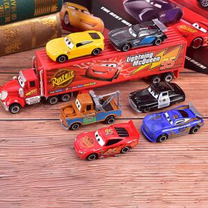 Mwin 7st Lightning McQueen Jackson Storm k Onkel Truck Diecast Meta