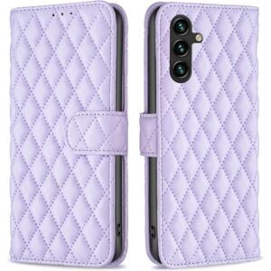 SKALO Samsung A05s 4G BINFEN COLOR Quiltet Pung - Lilla Purple