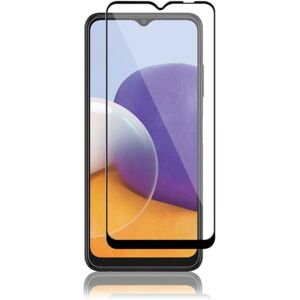 panzer Samsung Galaxy A22 5G Full-fit glas sort Transparent,Svart