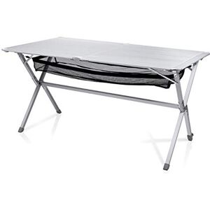 Campart Tristar 140 x 80 x 70 cm Travel and Camping Roll-Up Table with Storage Bag