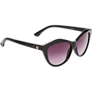 Dice Damen Sonnenbrille, Black, One Size