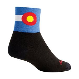 SockGuy Classic Socken – Colorado Flagge, klein/mittel