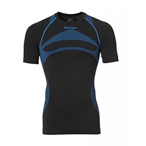 Kempa Erwachsene Bekleidung Teamsport Attitude Pro Shortsleeve T-Shirt, Schwarz/blau, M/L