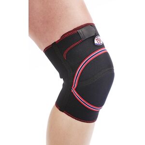 TSM Sportbandage Kniebandage mit Polster Pro lang, L, 3553, Schwarz