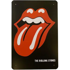 Satana Metalskilt - Kiss - Rolling Stones