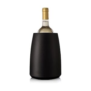 Vacu-vin Refroidisseur de vin flexible en plastique noir