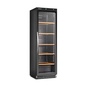 MARECOS Armoire Mono Temperature - Capacite:112 Bouteilles - 1 Porte Vitree CV430-PV