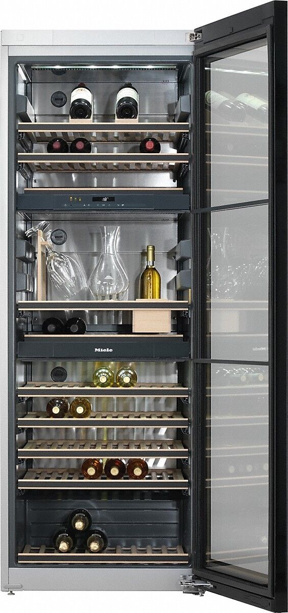 Miele KWT6834 SGS Freestanding Wine Conditioning Unit with FlexiFrame and SommelierSet