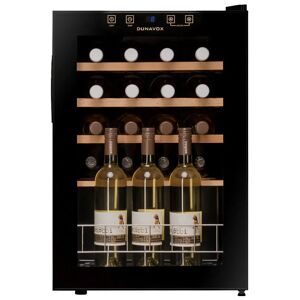 Ⓜ️🔵🔵🔵👌 DUNAVOX DXFH-20.62 - Cantina vini per 20 Bottiglie bordolesi standard, full g