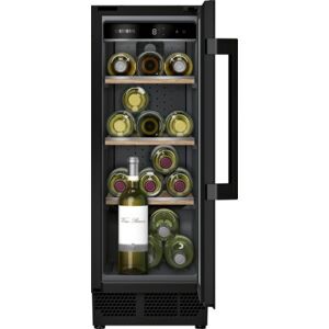 Siemens iQ500 KU20WVHF0 cantina vino Cantinetta vino con compressore Da incasso Nero 21 bottiglia/bottiglie (KU20WVHF0)