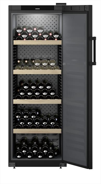 Liebherr Cantinetta Wsbl 5001-20 Classe E 196 Bottiglie-nero / Porta Piena