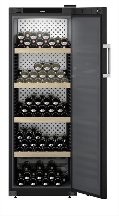 Liebherr Cantinetta Wsbli 5031-20 Classe E 196 Bottiglie-nero / Porta Piena