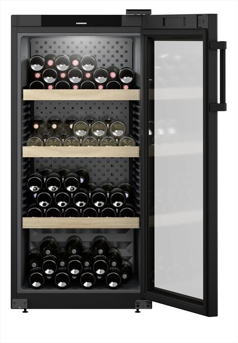 Liebherr Cantinetta Wpbl 4201-20 Classe E 141 Bottiglie-nero