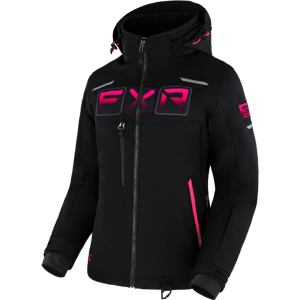 FXR Snøjakke  Maverick Dame Svart-Fuksia Fade