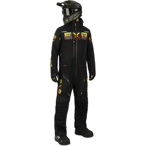 FXR Overall  Maverick F.A.S.T. Fôret Svart-Inferno  XL