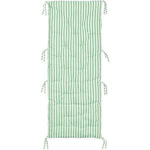 Broste Copenhagen Franca strandmatte 70 x 200 cm Jelly green