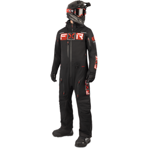 FXR Maverick Lite Monosuit Svart-Röd  S