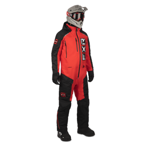 FXR Recruit Lite Monosuit Svart-Röd  L