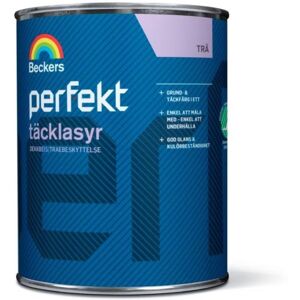 Beckers Täcklasyr, Perfekt Halvblank, 1l, Svart, Färg & Tapeter