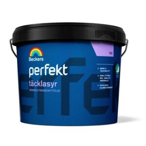 Beckers Täcklasyr, Perfekt Halvblank, 3l, Svart, Färg & Tapeter