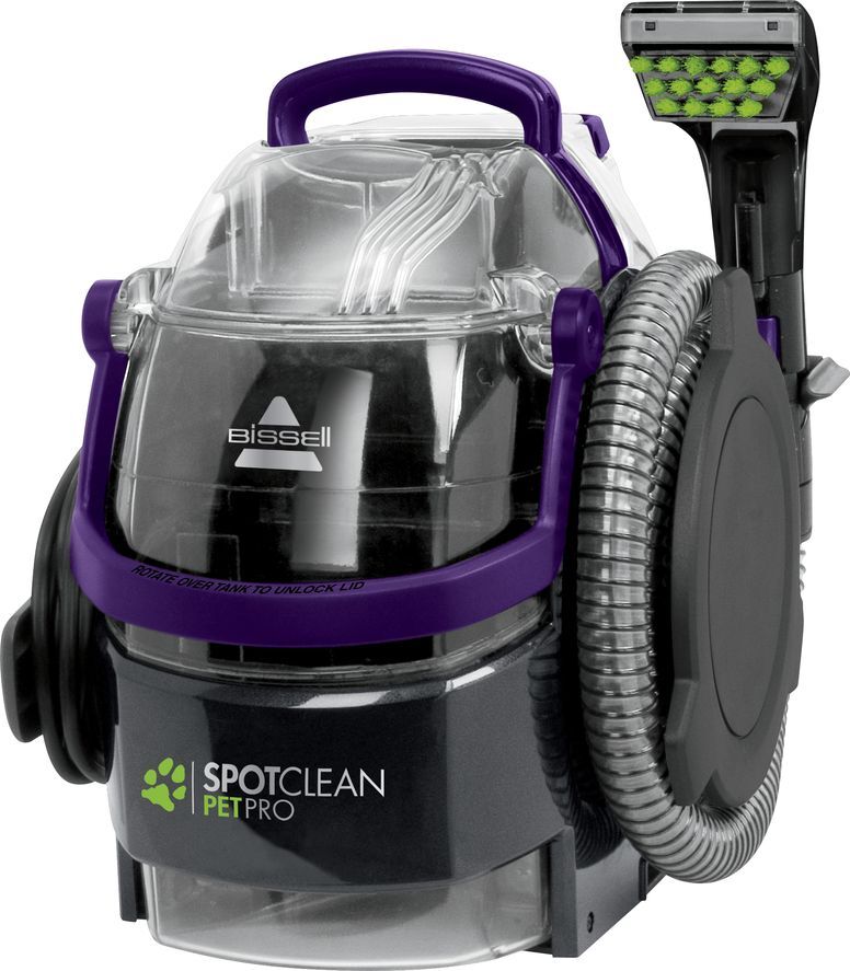 BISSELL SpotClean Pet Pro 15588 Cylinder Carpet Cleaner - Titanium, Titanium