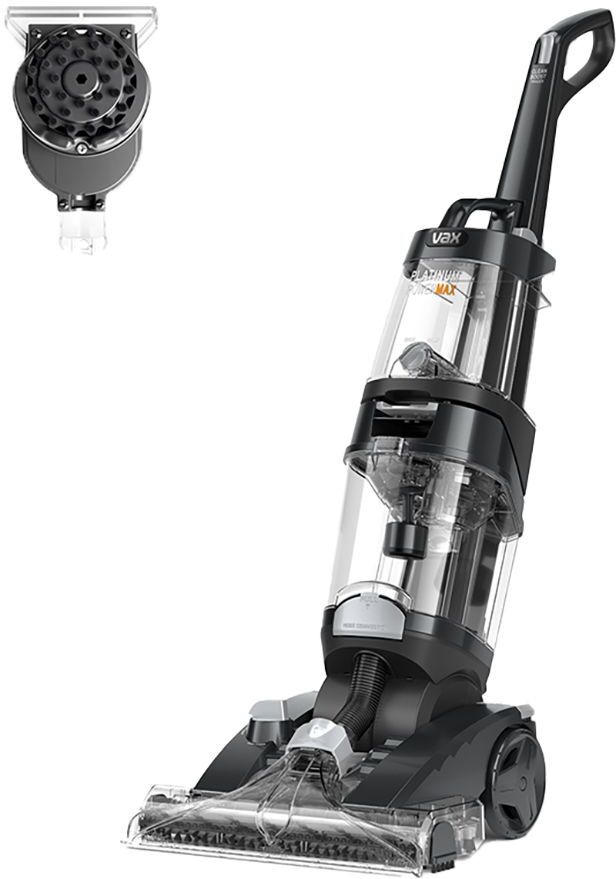 VAX Platinum Power Max ECB1SPV1 Upright Carpet Cleaner - Black, Black