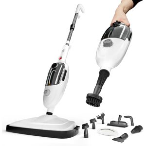 Avalla High Pressure Steam Mop & Steam Cleaner T-9 black/brown/white 120.0 H x 32.0 W x 26.0 D cm