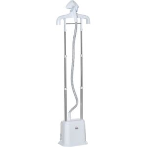 Homcom - Upright Garment Clothes Steamer w/ 6 Steam Setting 1.7L Water Tank - White