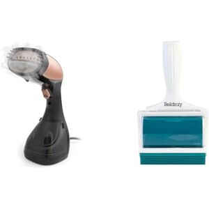 Beldray BEL01552RG-150 Handheld Clothes Steamer - Portable Vertical Garment Steamer, 1100W Wrinkle Remover and Beldray LA072597EU Handheld Lint Roller – TPR Gel Pet Hair Remover With Squeegee