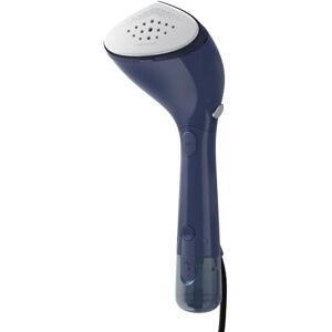 Philips 7000 Series Handheld Steamer - 1500W, 28g/min Continuous Steam. Optimal Temp. Metal Soleplate, 100ml Detachable Tank. Travel Pouch Included, Deep Azur (STH7020/20)