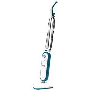 Russell Hobbs RHSM1001-G Steam and Clean Steam Mop White & Aqua - Free 2 year guarantee