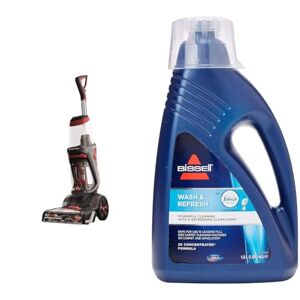 BISSELL ProHeat 2X Revolution Carpet Cleaner Outcleans The Leading Rental with Heatwave Technology Carpets Dry in 30 Minutes 18583 & Wash & Refresh Cotton Fresh Formula with Febreze 1079E