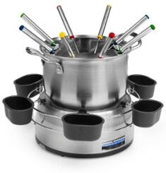 Princess Fondue Family Fondueset Silber