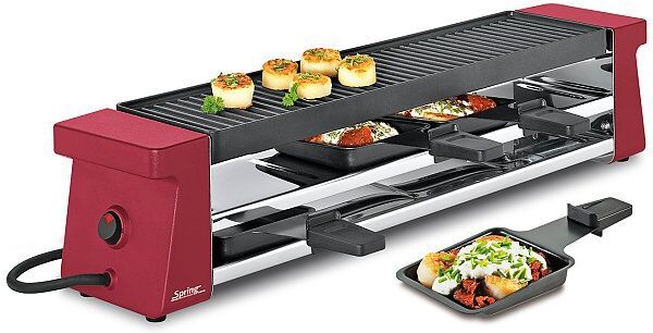 Auf Lager SPRING Raclette 4 Compact (Rot) 4052356003361 rot EG